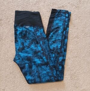 Adidas Leggings in Black and Blue